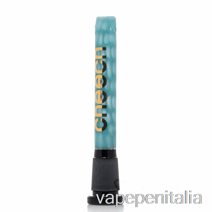Vape In Italia Cheech Glass 4 Pollici A Nido D'ape Downstem Azzurro